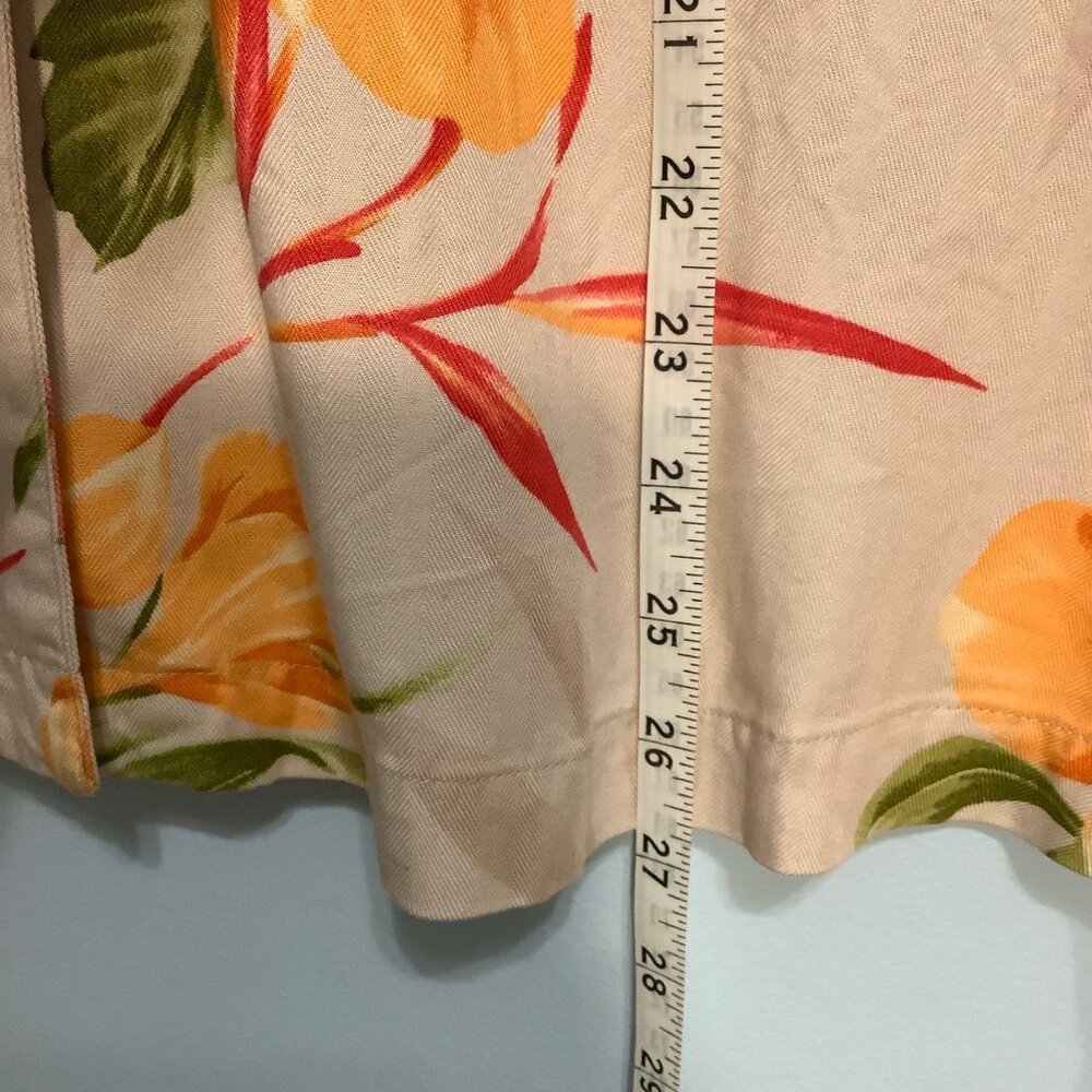 🌺 Havana Jack’s Cafe Women’s 1X Hawaiian Shirt Tropical Button Up Island Style - Picture 3 of 10